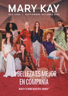 Vista previa de Mary Kay catálogo, nuevo folleto de la tienda, válido en México a partir del 01/09/2026