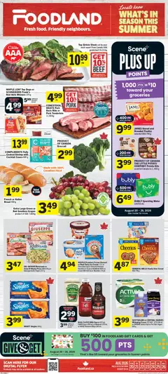 Preview of Foodland weekly flyer / circulaire from shop Foodland valid from Aug 20, 2026