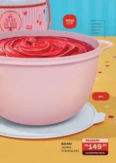 Tupperware catálogo Vitrine 05 - Pré-Visualização do folheto da loja Tupperware, válido de 01.05.2026 | Página: 35 | Produtos: Bolo