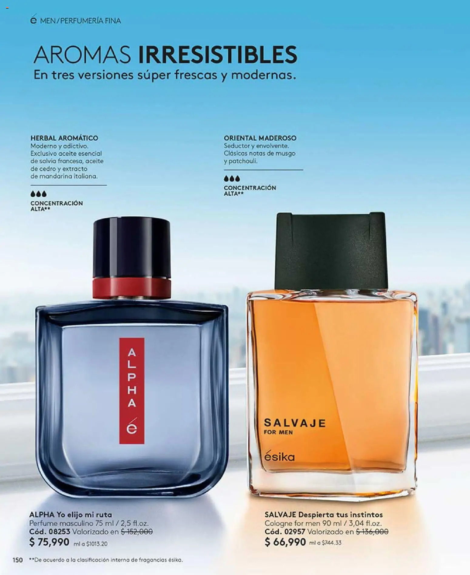 Ésika revista - valida desde el 13.03.2026 | Página: 150 | Productos: Perfume, Aceite