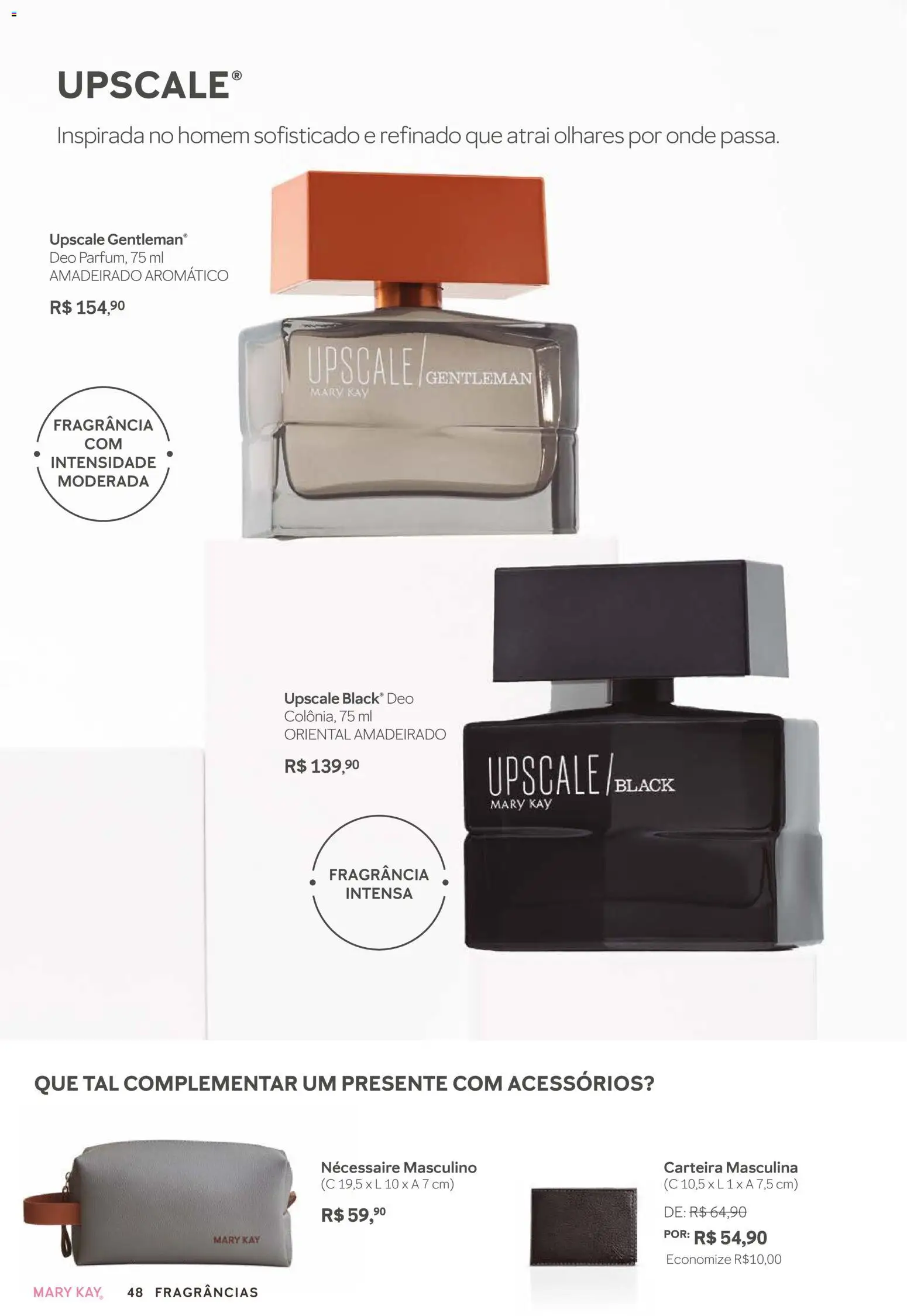 Mary Kay Folheto - válido de 01.01.2026 | Página: 48 | Produtos: Fragrância, Necessaire, Carteira