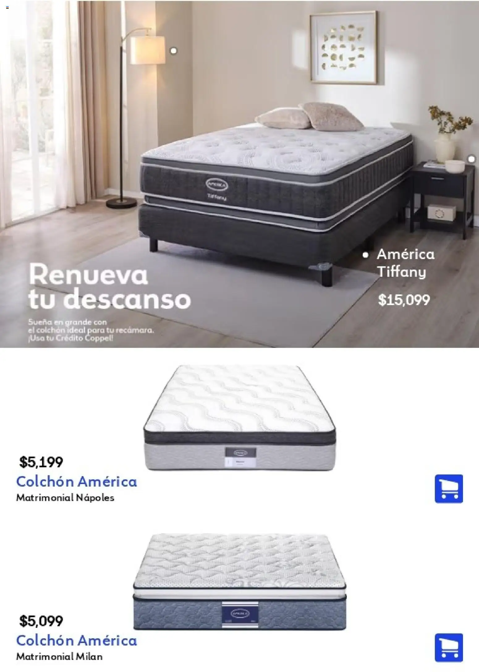 Nuevas ofertas de Coppel válidas en toda la República Mexicana desde el 01/09/2026. ¡Encuentra las mejores ofertas en Coppel catálogo! | Página: 31 | Productos: Colchón