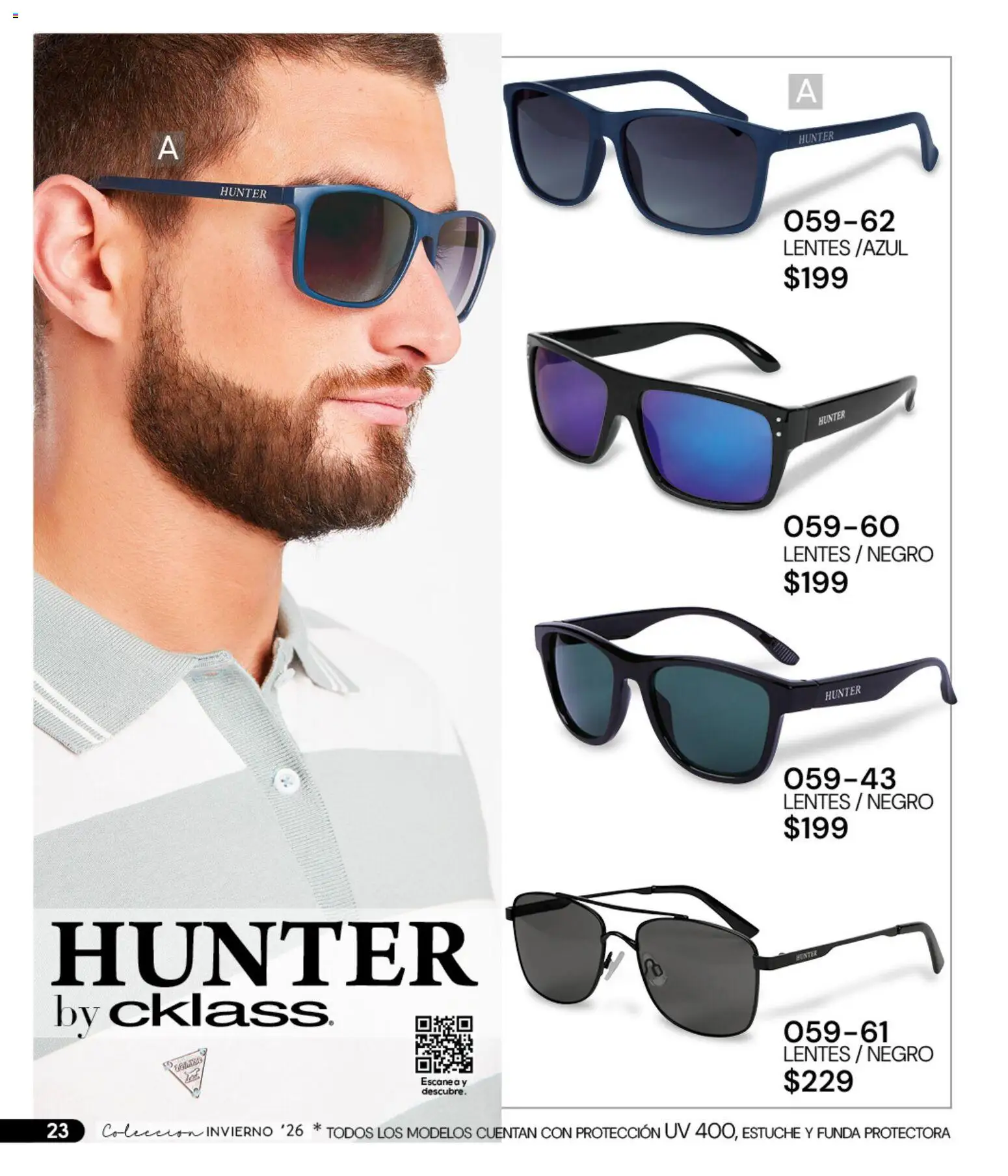 Nuevas ofertas de Cklass válidas en toda la República Mexicana desde el 11/09/2026. ¡Encuentra las mejores ofertas en Cklass catálogo Home Invierno! | Página: 115 | Productos: Lentes, Estuche, Funda