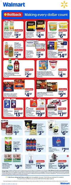 Preview of Janes Ultimates chicken wings, Each. Frozen. Selected varieties. from shop Walmart valid from Jul 2, 2026 | Page: 4