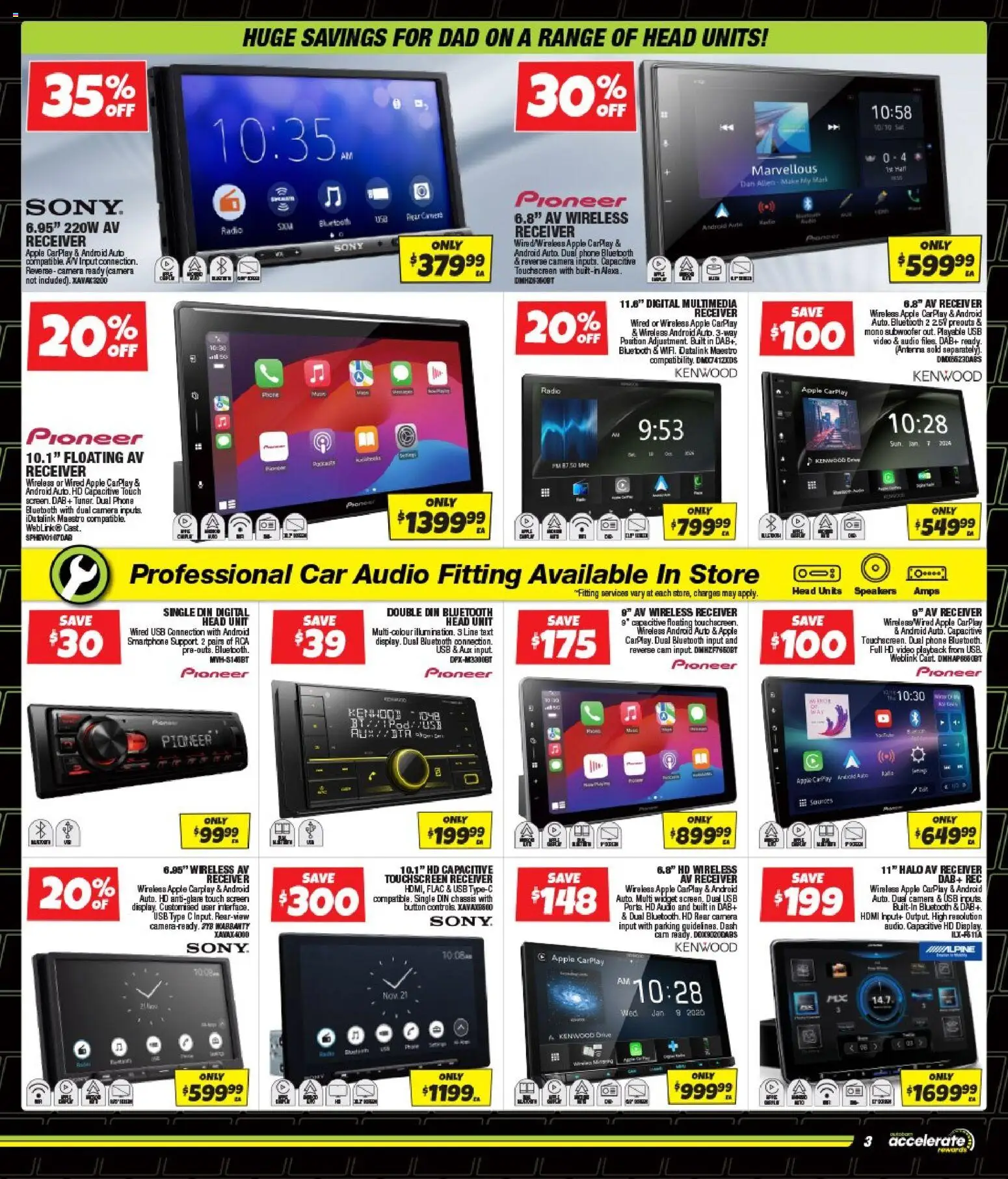 Autobarn catalogue - valid from 26/08/2026 | Page: 3 | Products: Antenna, Digital, Radio, Screen