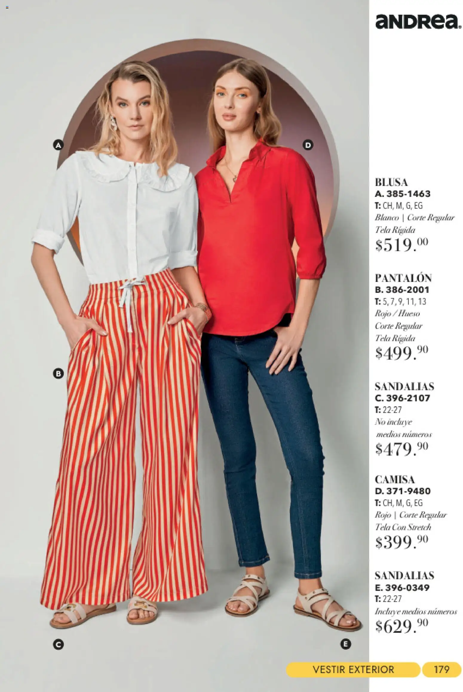 Nuevas ofertas de Andrea válidas en toda la República Mexicana desde el 23/08/2026. ¡Encuentra las mejores ofertas en Andrea catálogo Tropical! | Página: 179