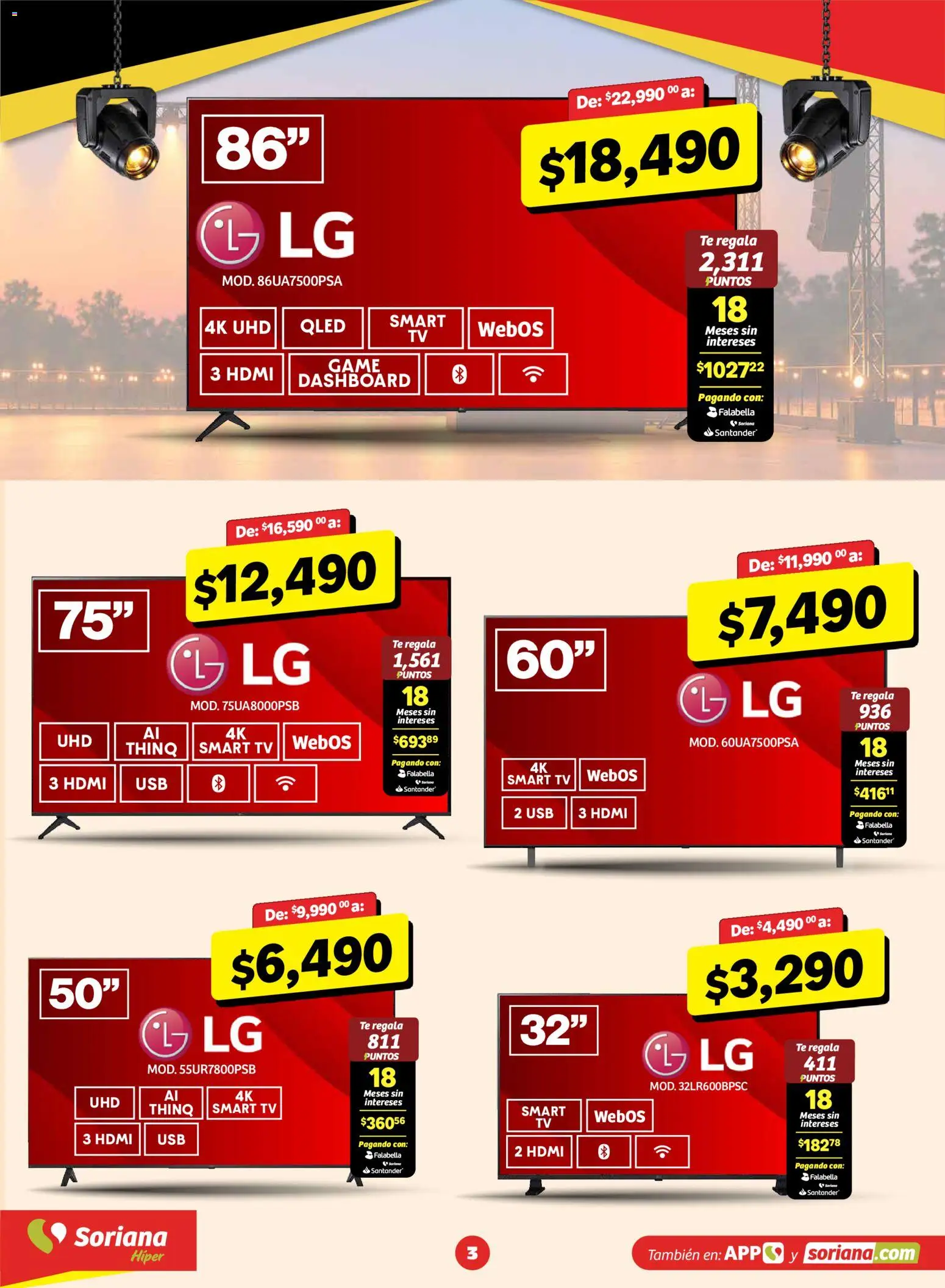 Nuevas ofertas de Soriana válidas en toda la República Mexicana desde el 30/10/2026. ¡Encuentra las mejores ofertas en Soriana Buen Fest! | Página: 3