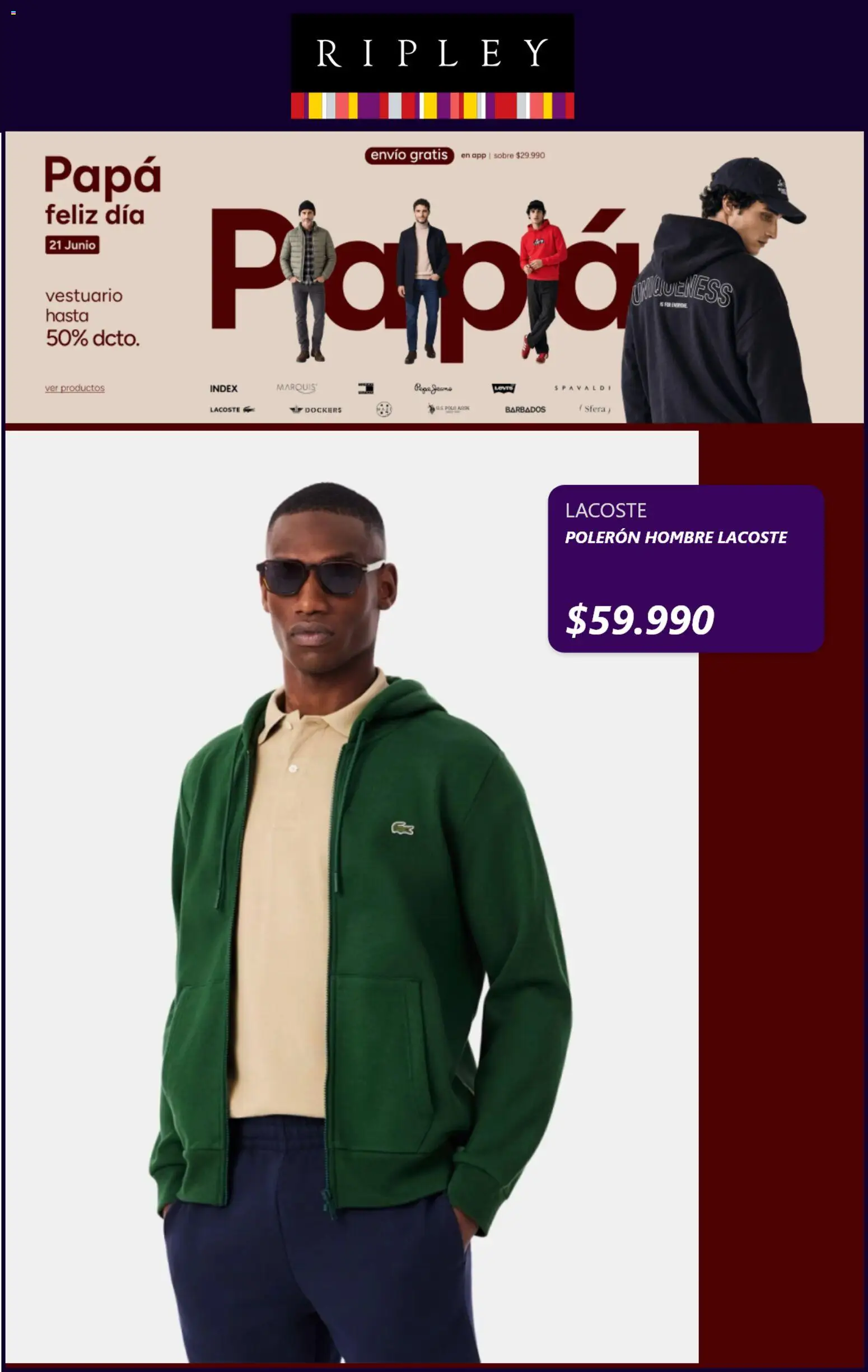 Ripley Ofertas │ válido desde el 09.06.2026 | Página: 4 | Productos: Sobre, Poleron, Papa