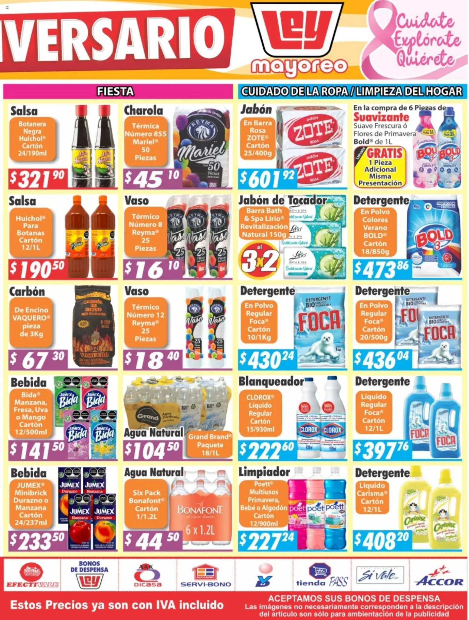 Nuevas ofertas de Casa Ley válidas en toda la República Mexicana desde el 05/10/2026. ¡Encuentra las mejores ofertas en Casa Ley folleto Sinaloa! | Página: 6