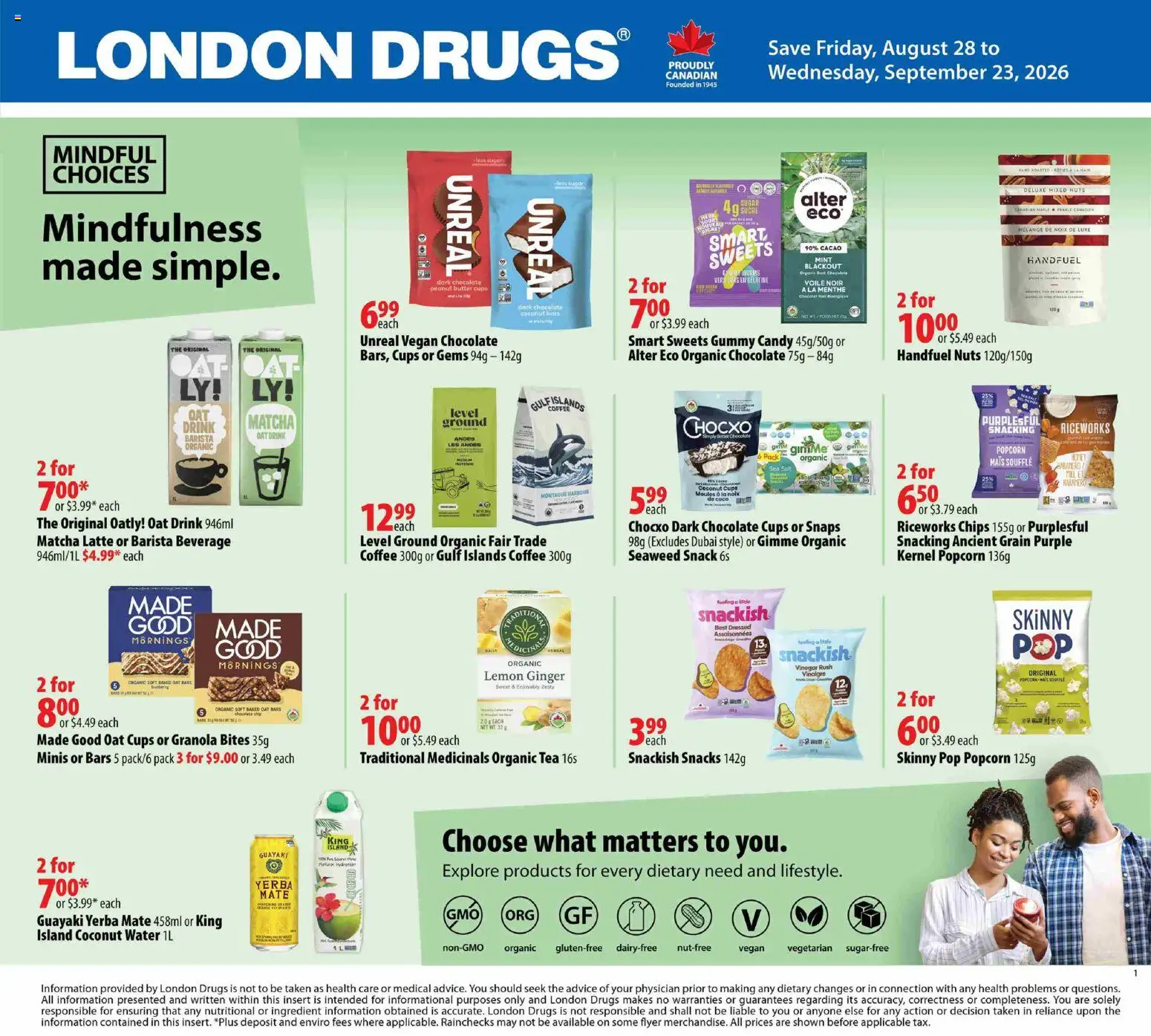 London Drugs Friday, August 28 Price Drop