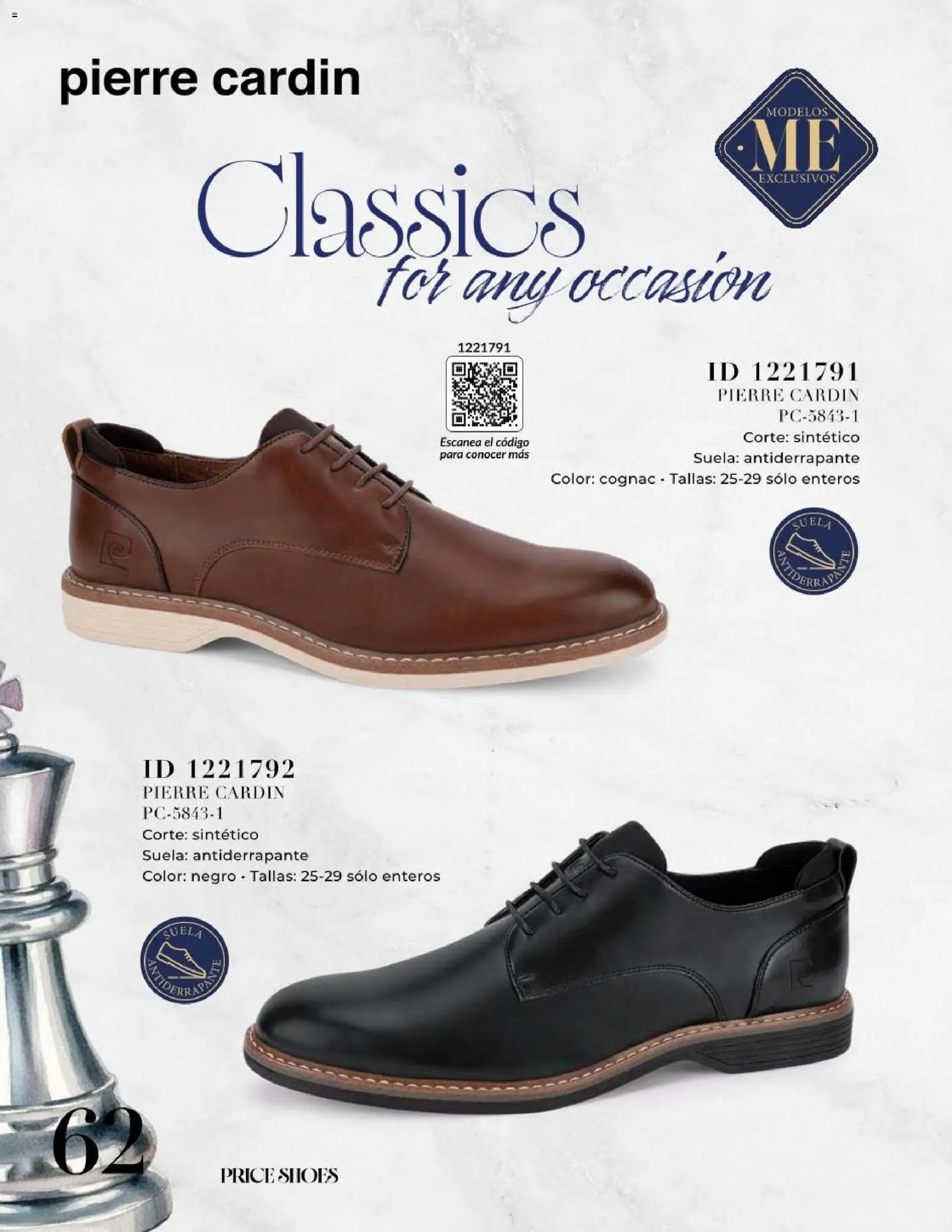 Nuevas ofertas de Price Shoes válidas en toda la República Mexicana desde el 14.05.2026. ¡Encuentra las mejores ofertas en Price Shoes catálogo Caballeros! | Página: 62