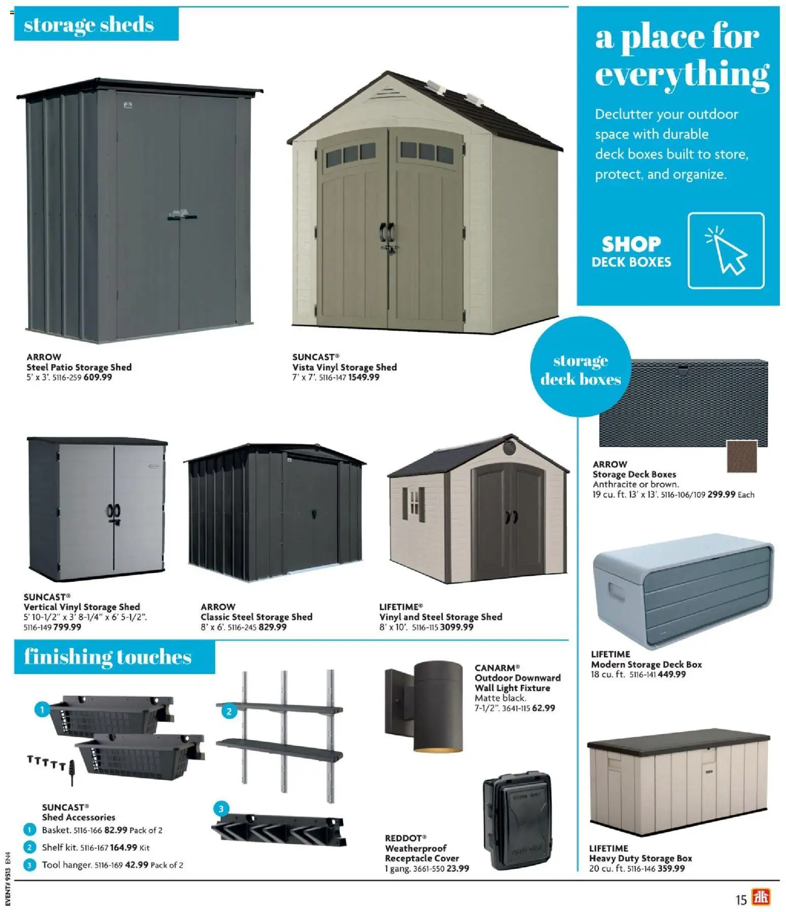 Home Hardware flyer valid from 26.03.2026 | Page: 16 | Products: Shelf, Box