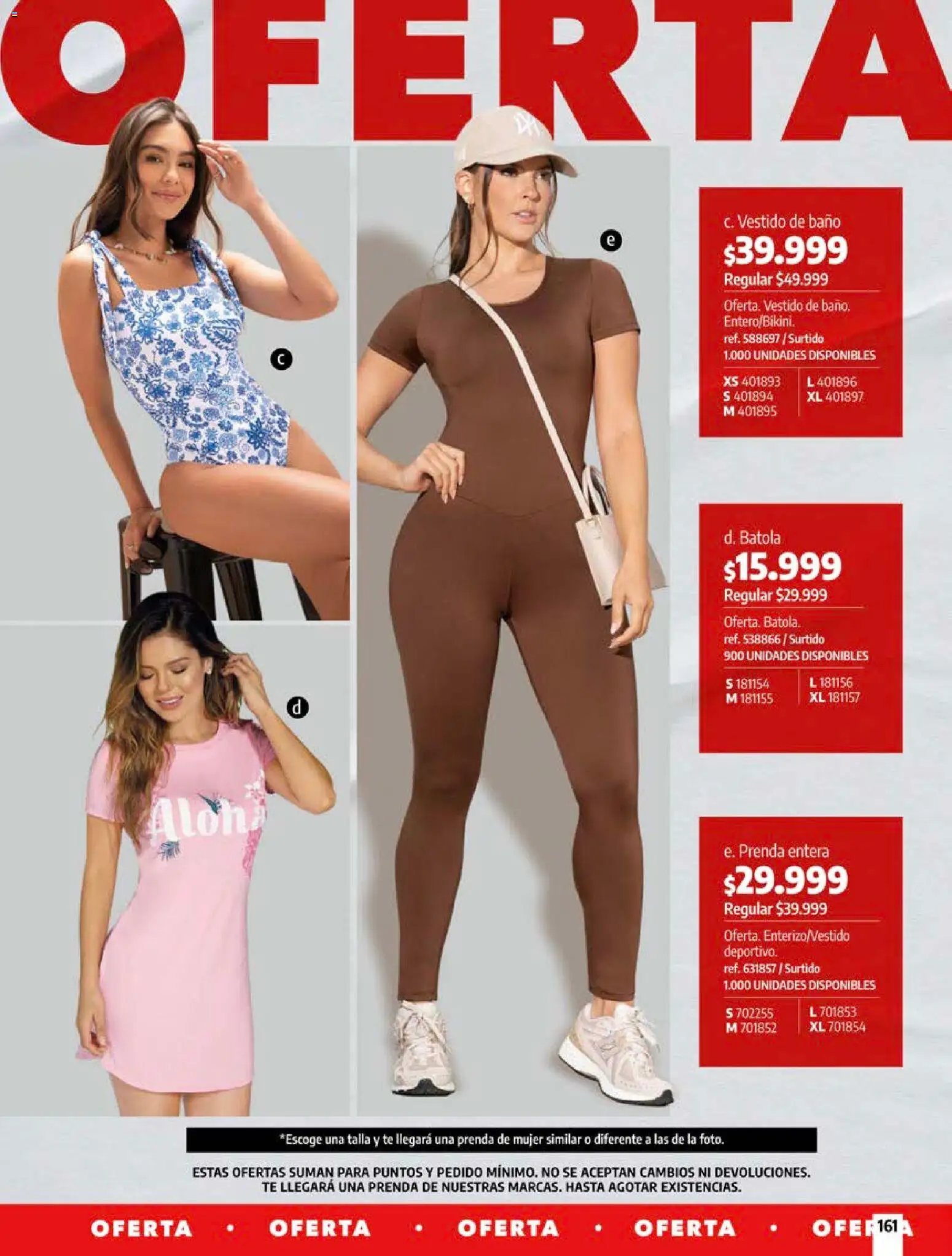 Pacifika revista - valida desde el 18/09/2026 | Página: 161 | Productos: Té, Baño, Vestido, Vestido de baño