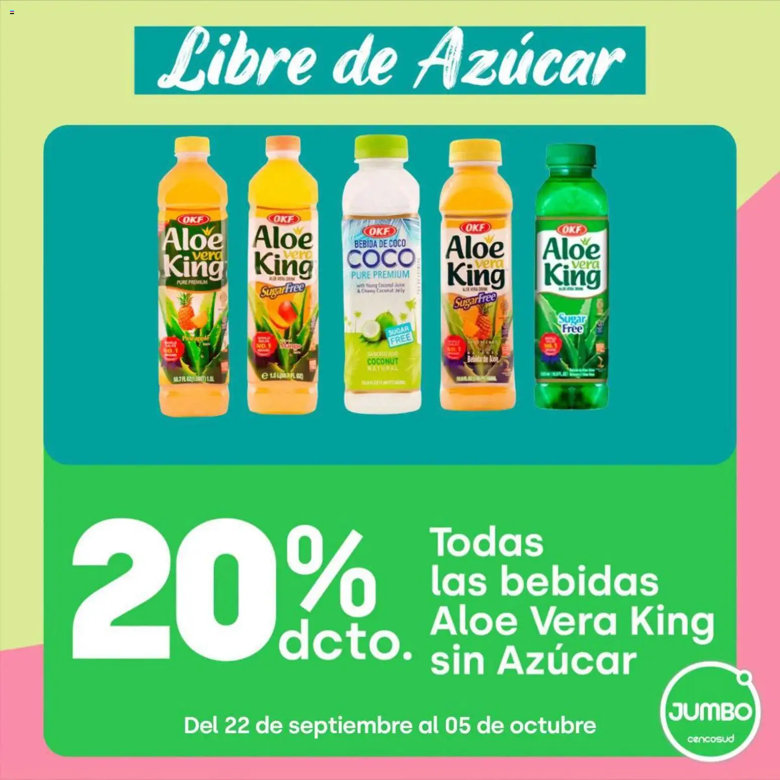 Jumbo Ofertas Bio de Jumbo │ válido desde el 25.09.2026 | Página: 6 | Productos: Puré, Coco, Bebidas, Azucar
