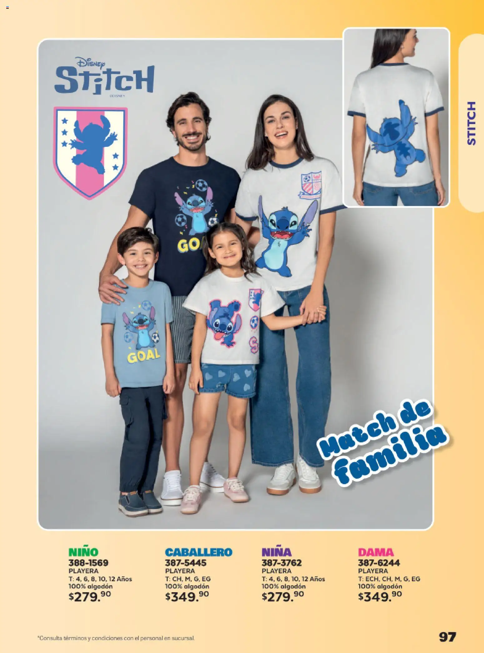 Nuevas ofertas de Andrea válidas en toda la República Mexicana desde el 24.05.2026. ¡Encuentra las mejores ofertas en Andrea catálogo Lo más divertindo en ropa! | Página: 97 | Productos: Algodón, Playera