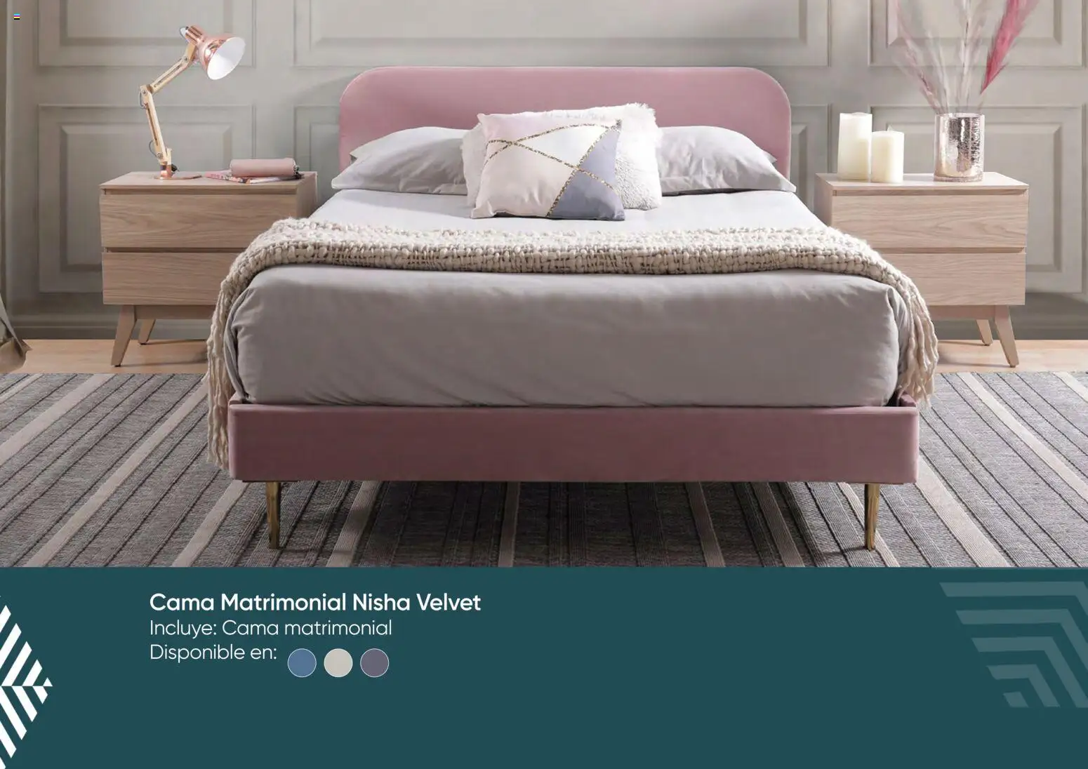 Nuevas ofertas de Muebles Dico válidas en toda la República Mexicana desde el 05.01.2026. ¡Encuentra las mejores ofertas en Muebles Dico catálogo Roma Condesa! | Página: 19 | Productos: Cama