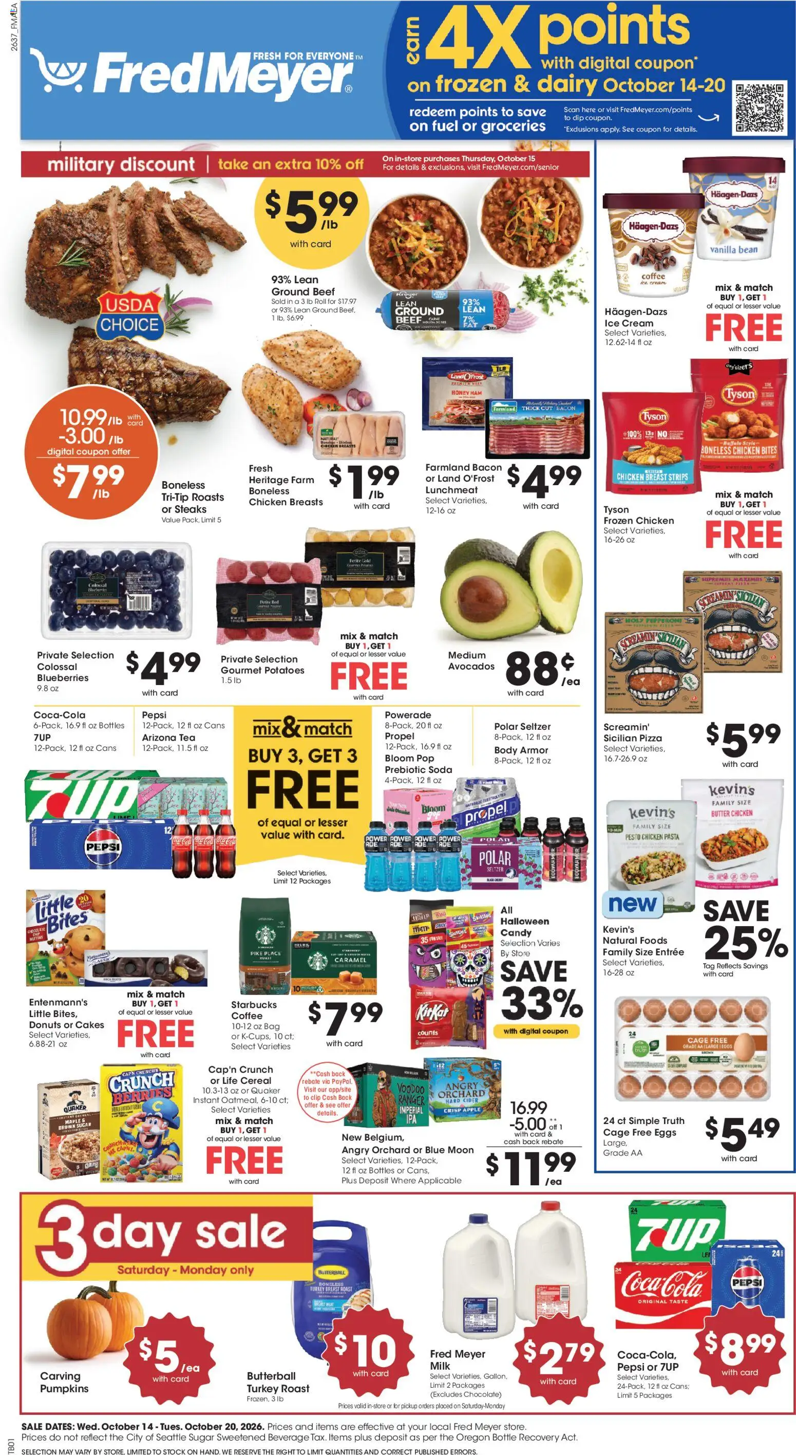 Fred Meyer Weekly Ad - valid from 10/14/2026 | Page: 1