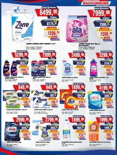Vista previa Maxiconsumo - Ofertas válido desde el 14/09/2026 | Página: 24 | Productos: Botella, Polvo, Jabón líquido, Ropa