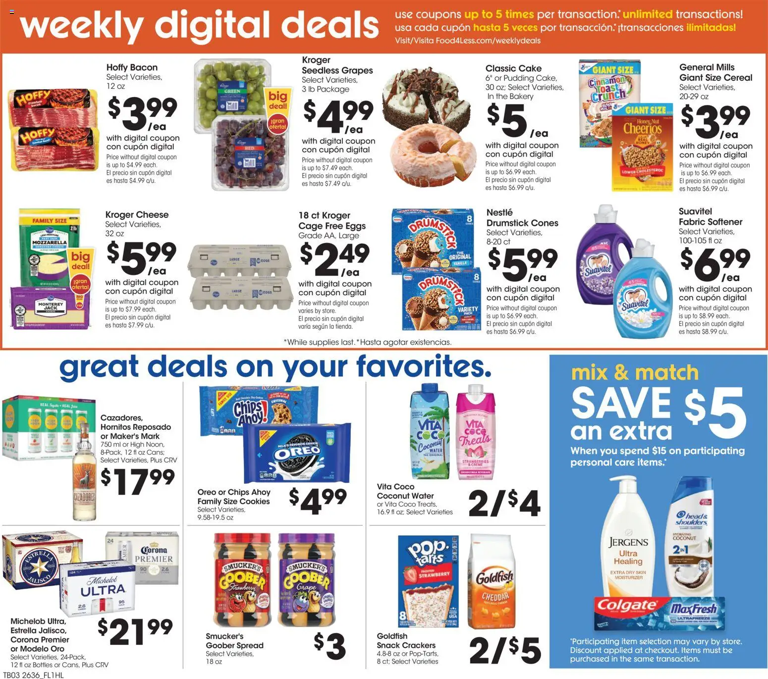 Food 4 Less Weekly Ad - valid from 10/07/2026 | Page: 4