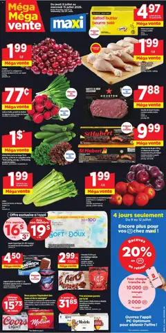 Preview of Maxi weekly flyer / circulaire from shop Maxi valid from Jul 9, 2026