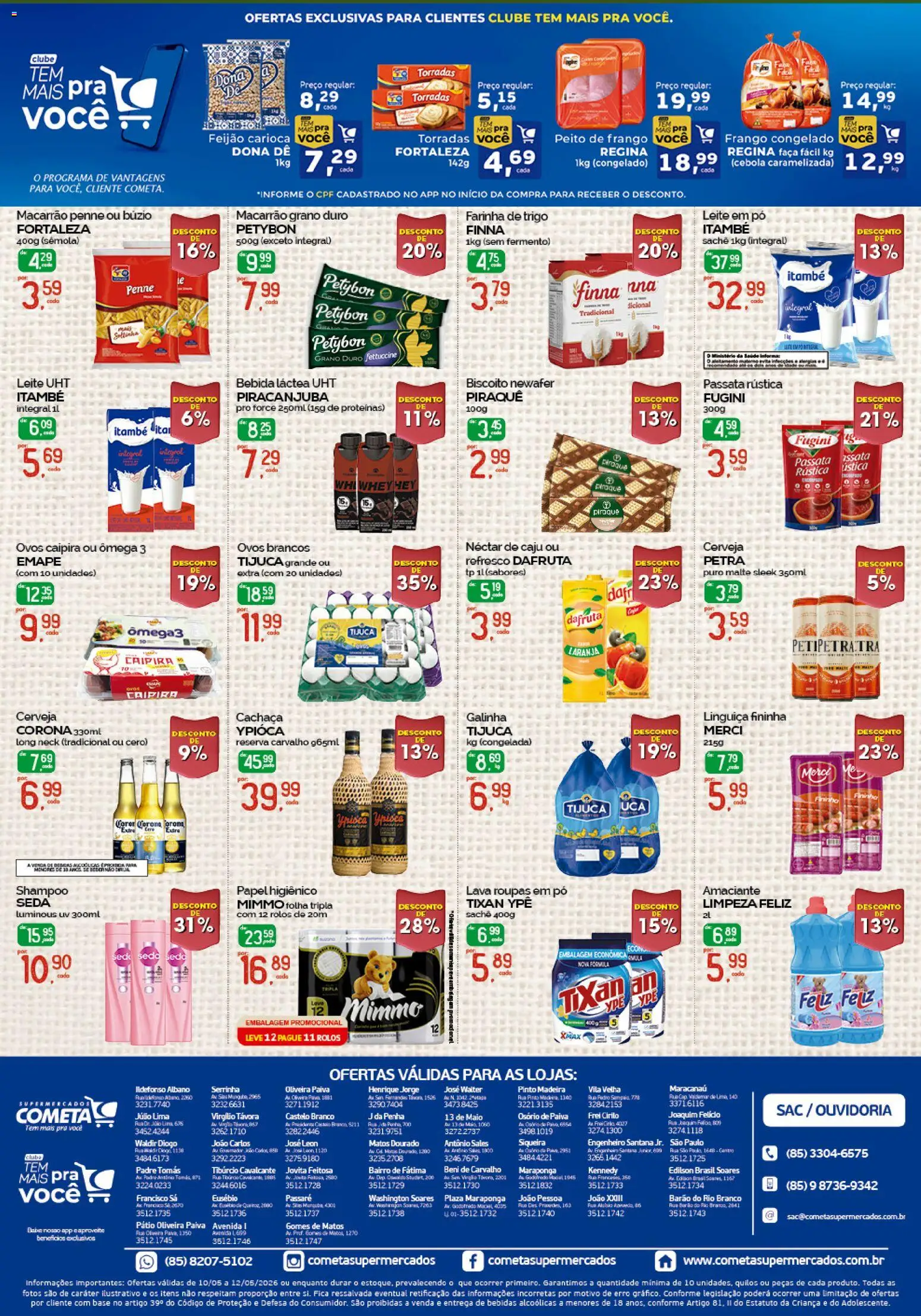 Cometa Supermercados Folheto - válido de 10.05.2026 | Página: 2