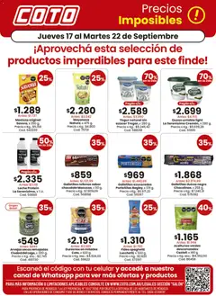 Vista previa Coto - Salon Productos Motivo 1 válido desde el 17/09/2026
