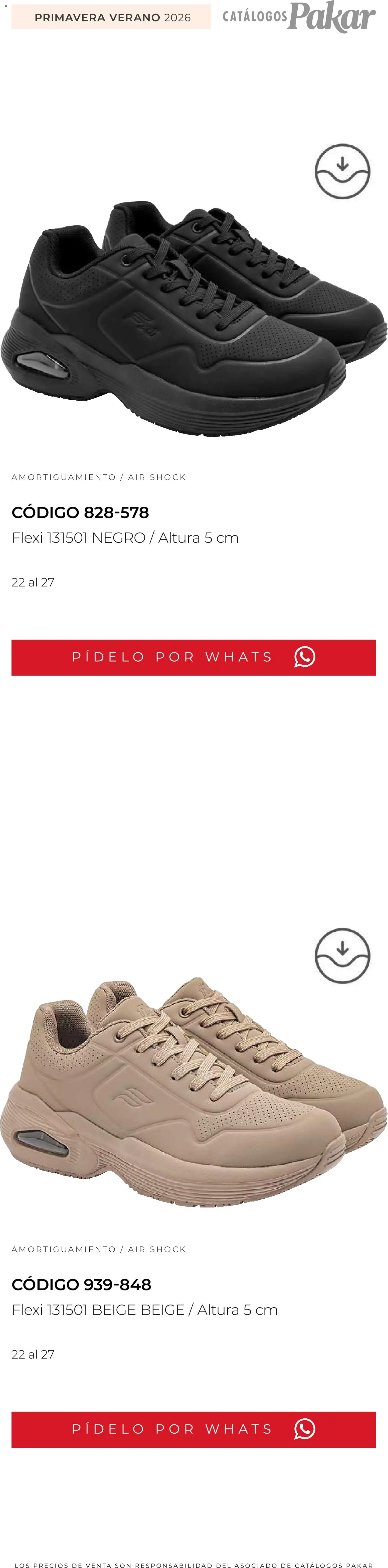 Nuevas ofertas de SC Pakar válidas en toda la República Mexicana desde el 04/03/2026. ¡Encuentra las mejores ofertas en SC Pakar catálogo Flexi PV26! | Página: 127