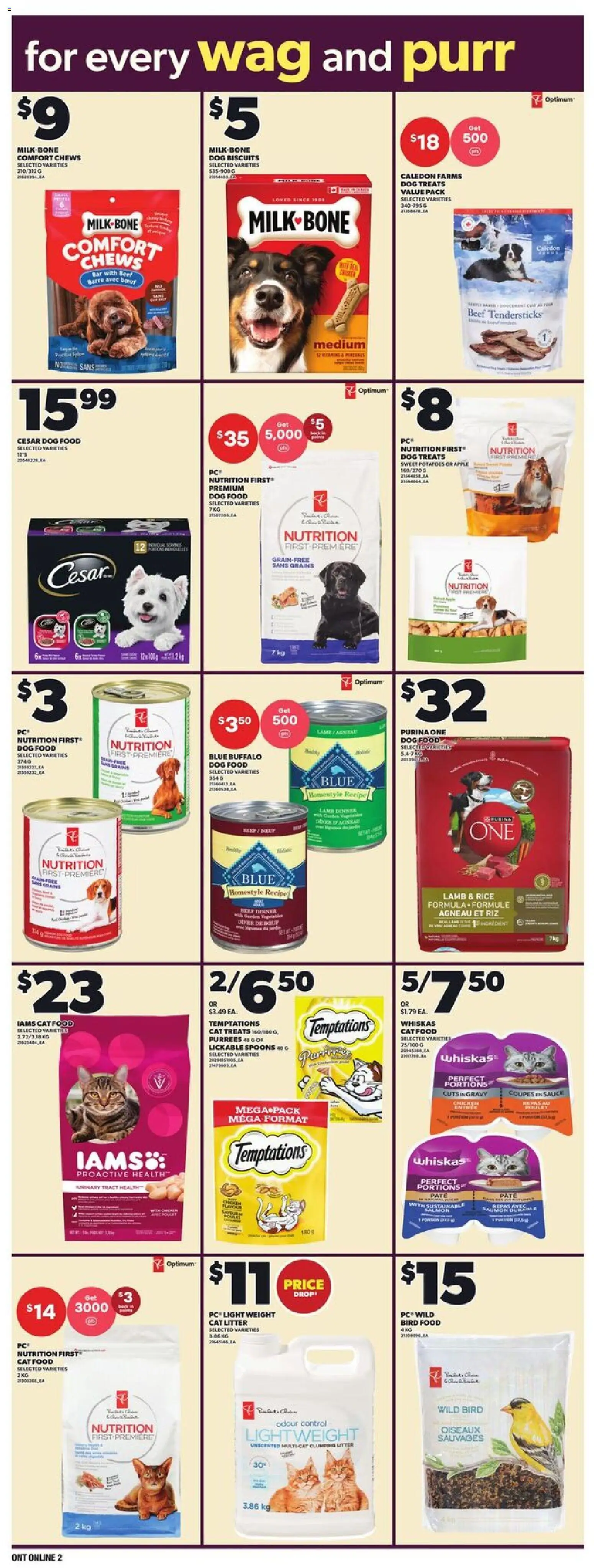 Loblaws flyer valid from Jul 23, 2026 | Page: 9 | Products: Rice, Pâté, Grains, Food