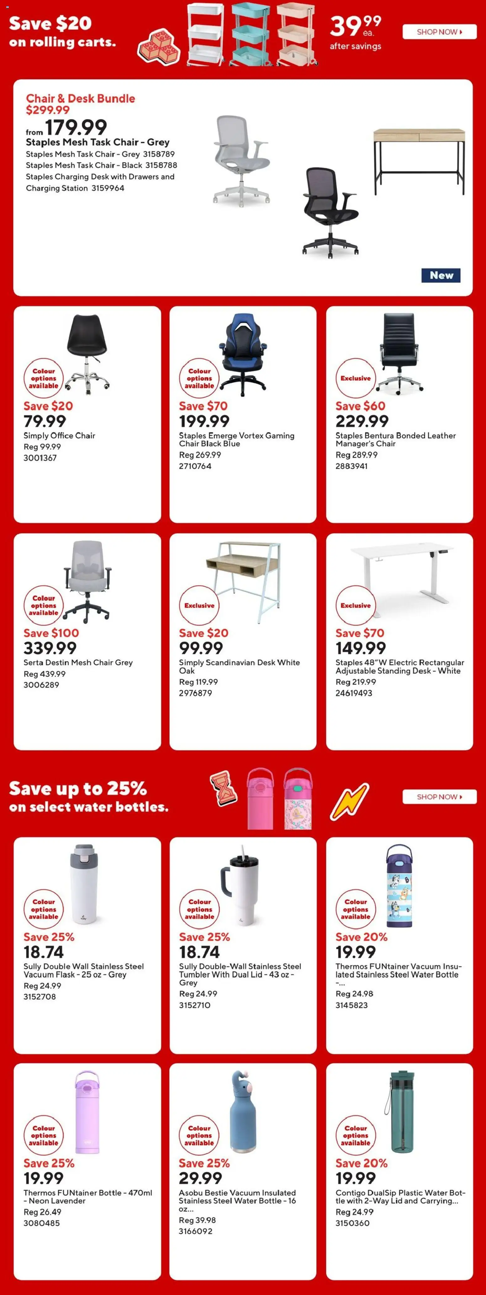 Staples flyer valid from Aug 14, 2026 | Page: 10