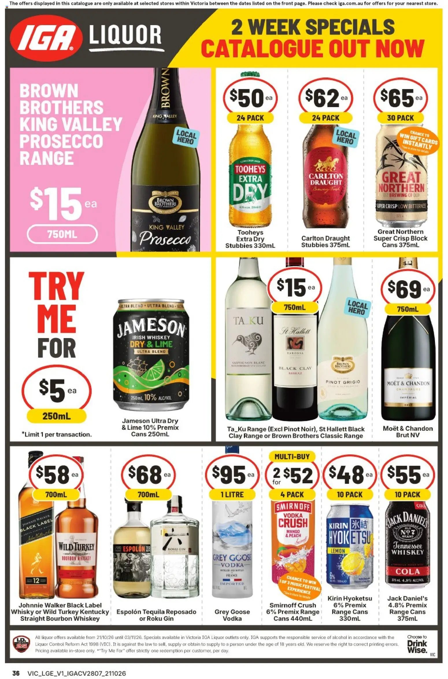 IGA catalogue - valid from 21/10/2026 | Page: 2