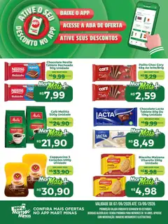 Mart Minas ofertas App - Pré-Visualização do folheto da loja Mart Minas, válido de 07/09/2026