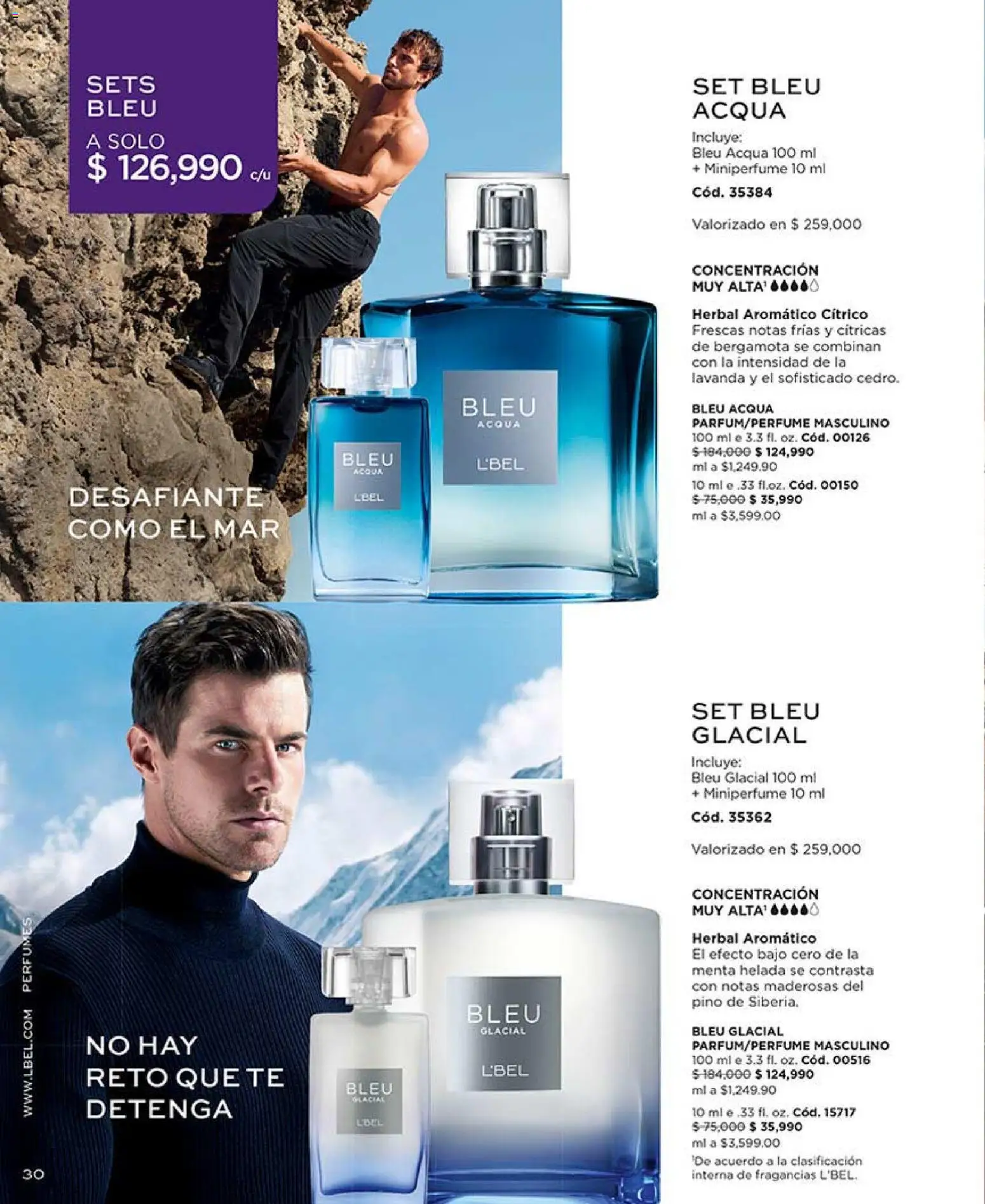 L'Bel revista - valida desde el 17/08/2026 | Página: 30 | Productos: Té, Bajo, Perfumes