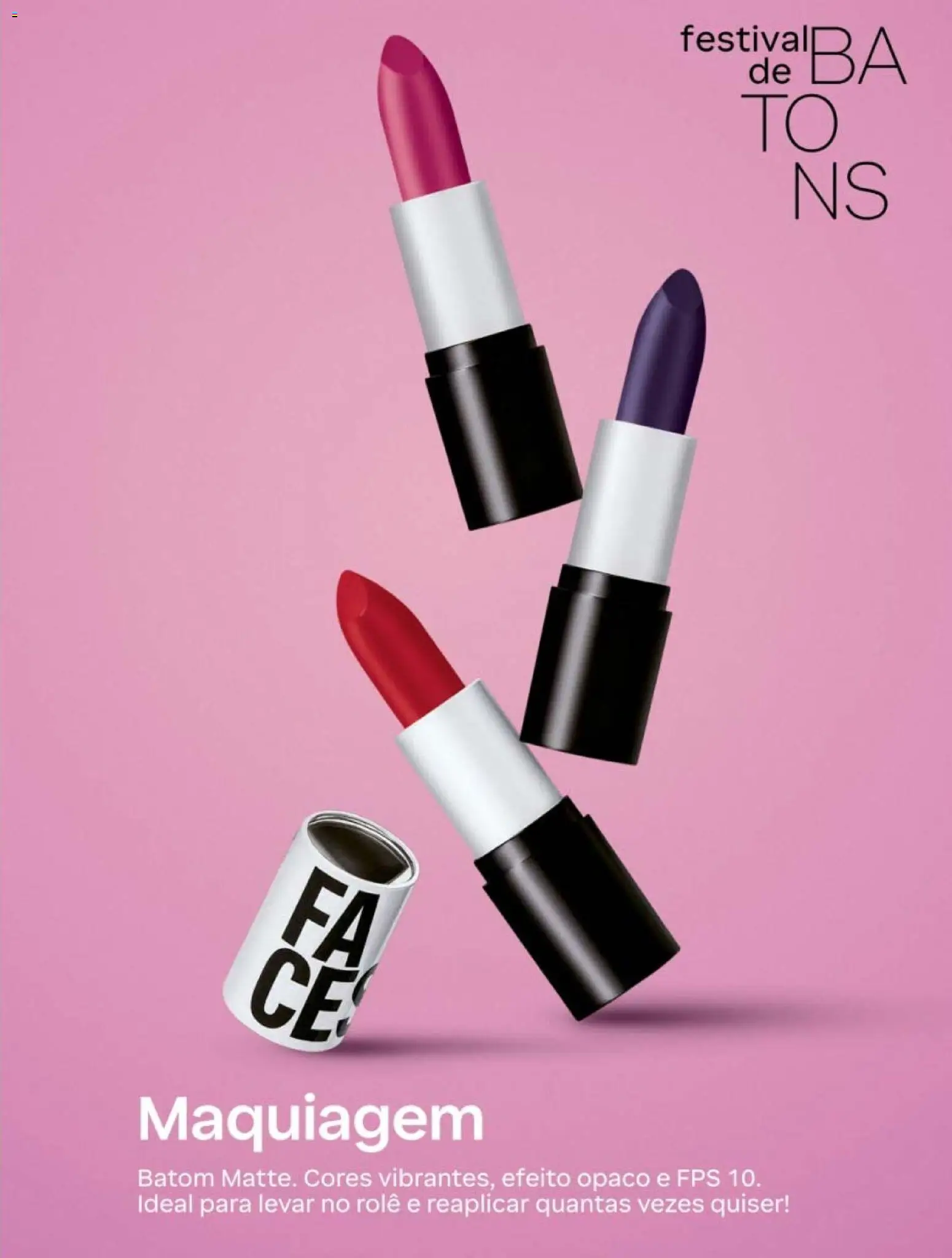 Natura Folheto - válido de 19/07/2026 | Página: 59 | Produtos: Maquiagem, Batom