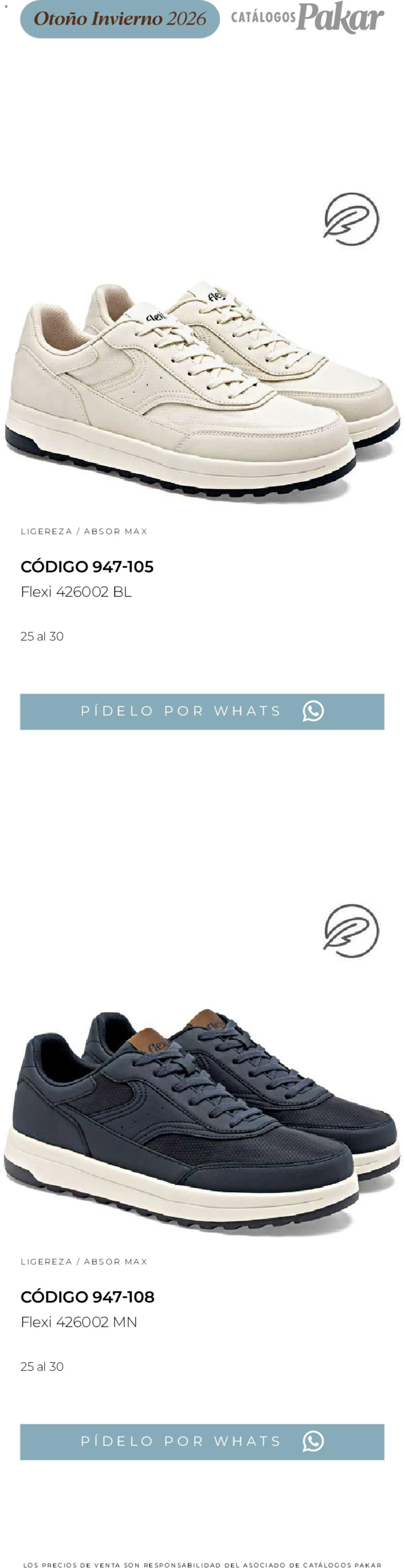 Nuevas ofertas de SC Pakar válidas en toda la República Mexicana desde el 31/07/2026. ¡Encuentra las mejores ofertas en SC Pakar catálogo Flexi! | Página: 282