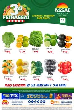 Assaí Atacadista ofertas - DF - Pré-Visualização do folheto da loja Assaí Atacadista, válido de 23/06/2026