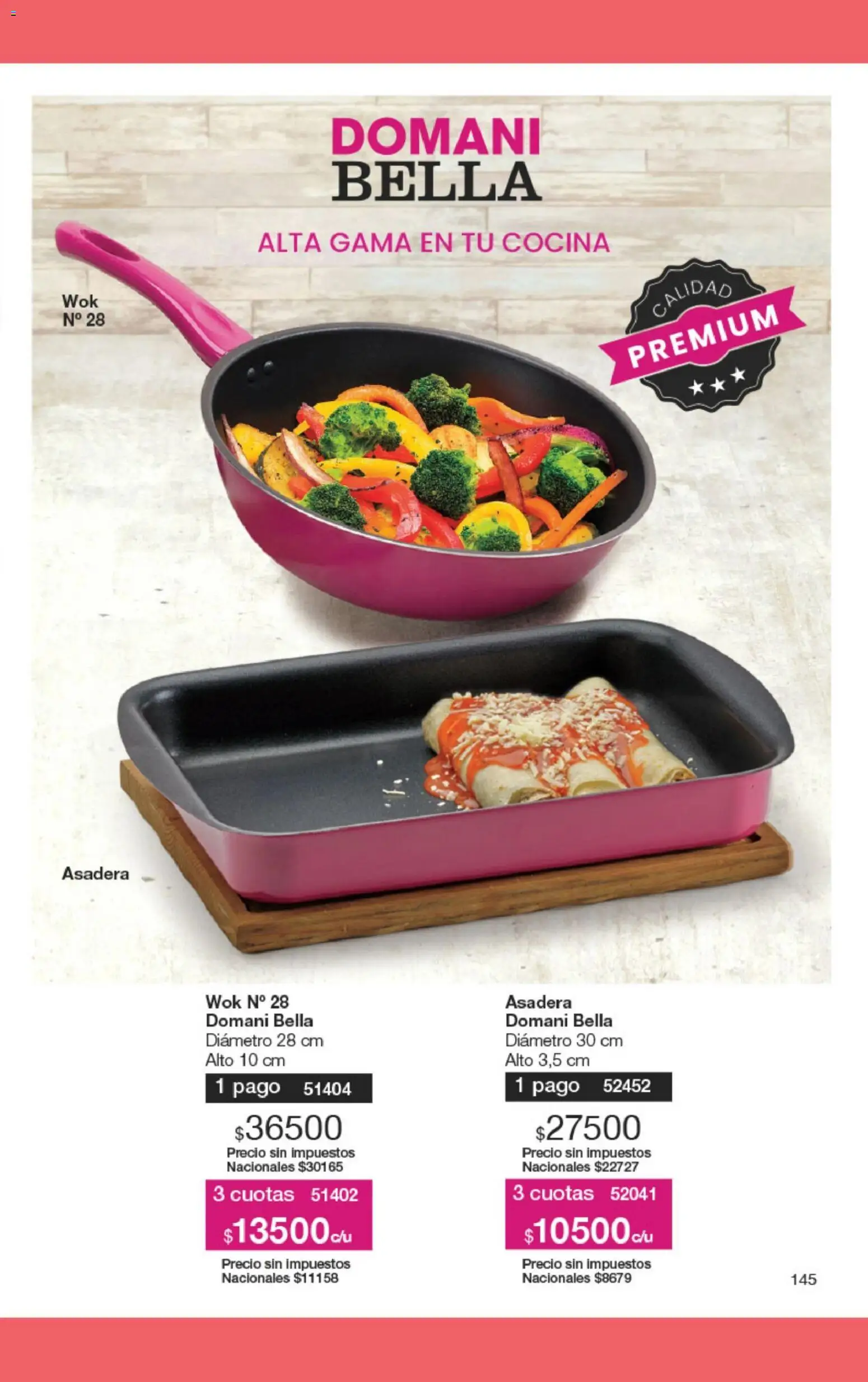 Gigot catálogo 02 │ válido desde el 01/02/2026 | Página: 151 | Productos: Cocina, Asadera, Wok