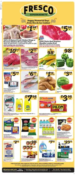 Preview of Fresco y Más weekly ads valid from 20.05.2026
