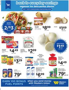 Preview of King Soopers weekly ads valid from 07/29/2026 | Page: 18 | Products: Corn, Shampoo, Cheese, Cookies