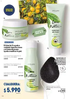 Oriflame Catálogo válido desde el 09.05.2026 | Página: 120 | Productos: Esponja, Limón, Té, Crema