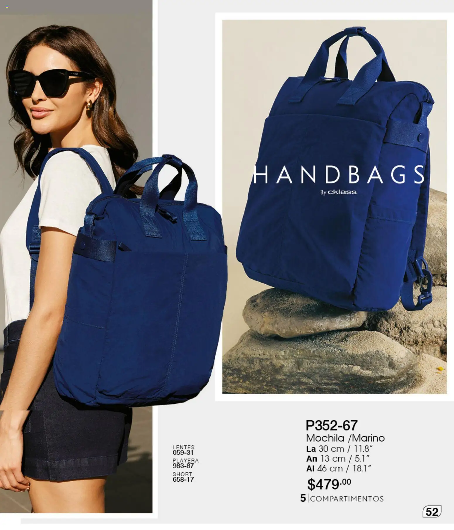 Nuevas ofertas de Cklass válidas en toda la República Mexicana desde el 05.03.2026. ¡Encuentra las mejores ofertas en Cklass catálogo Verano Home! | Página: 54 | Productos: Lentes, Mochila, Playera, Short