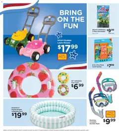 Preview of Fry's Food weekly ads valid from 27.05.2026 | Page: 2 | Products: Lawn Mower, Mower, Mask, Fish