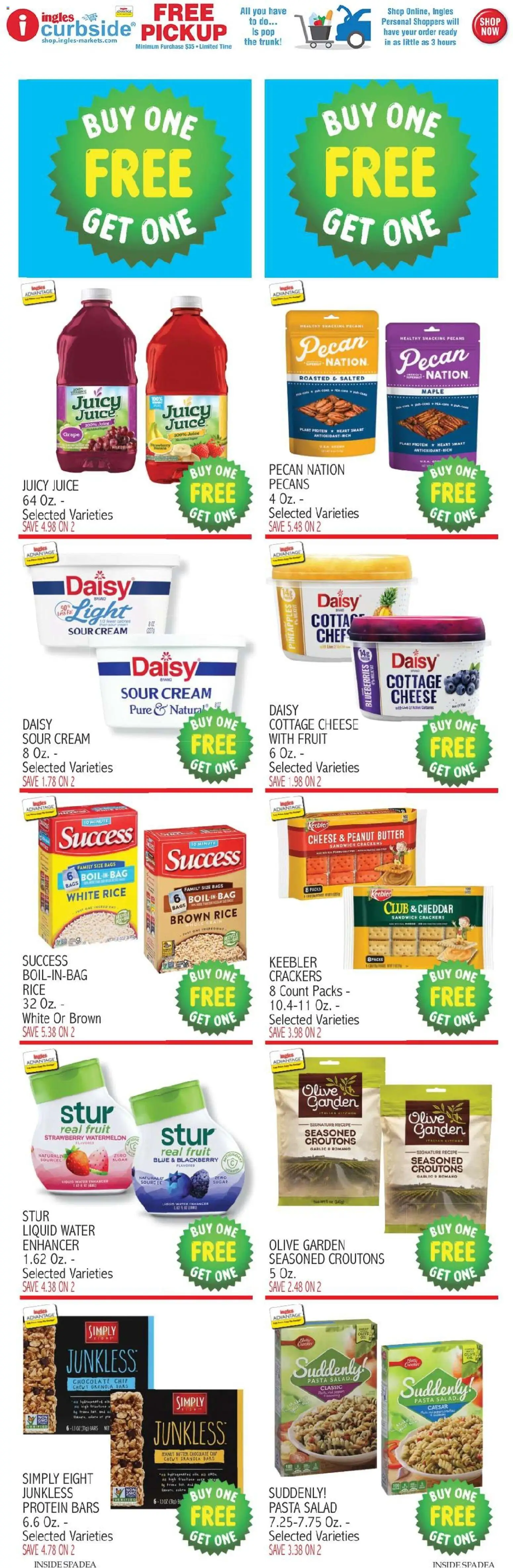 Ingles - Weekly flyer - valid from 08/05/2026 | Page: 10 | Products: Butter, Cottage cheese, Salad, Garlic