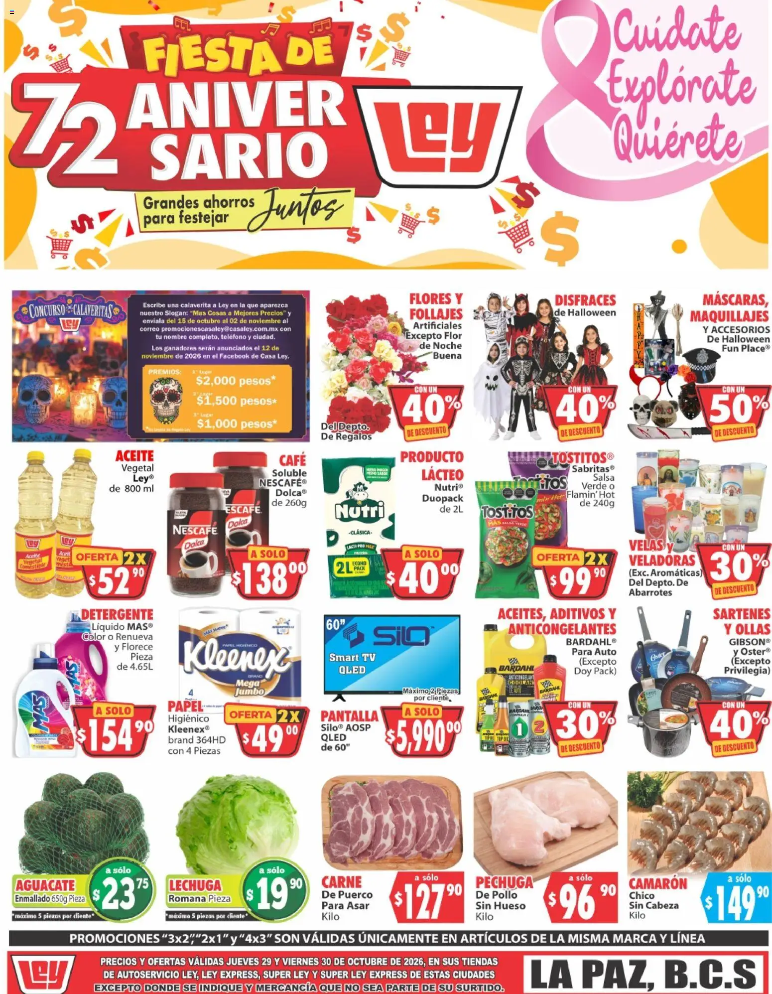 Nuevas ofertas de Casa Ley válidas en toda la República Mexicana desde el 29/10/2026. ¡Encuentra las mejores ofertas en Casa Ley folleto Autoservicio! | Página: 2