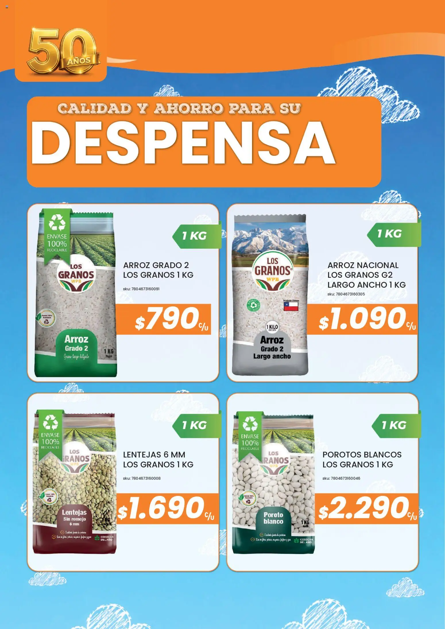 Cugat Ofertas │ válido desde el 12.07.2026 | Página: 2 | Productos: Porotos, Arroz, Lentejas