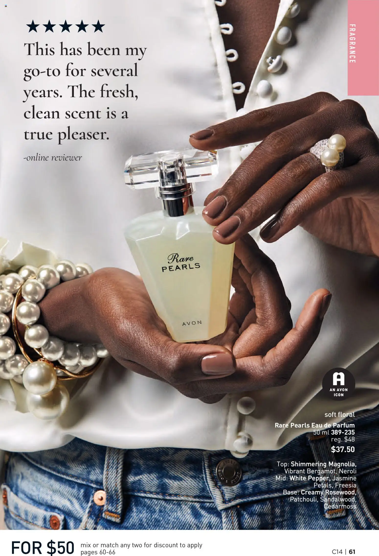 Avon flyer valid from Jul 2, 2026 | Page: 61 | Products: Fragrance