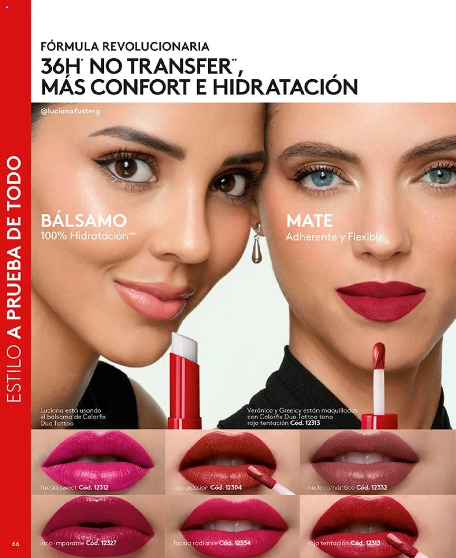 Catálogo Ésika Campaña 9 │ válido desde el 17.05.2026 | Página: 70 | Productos: Bálsamo, Flexible, Mate, Vino