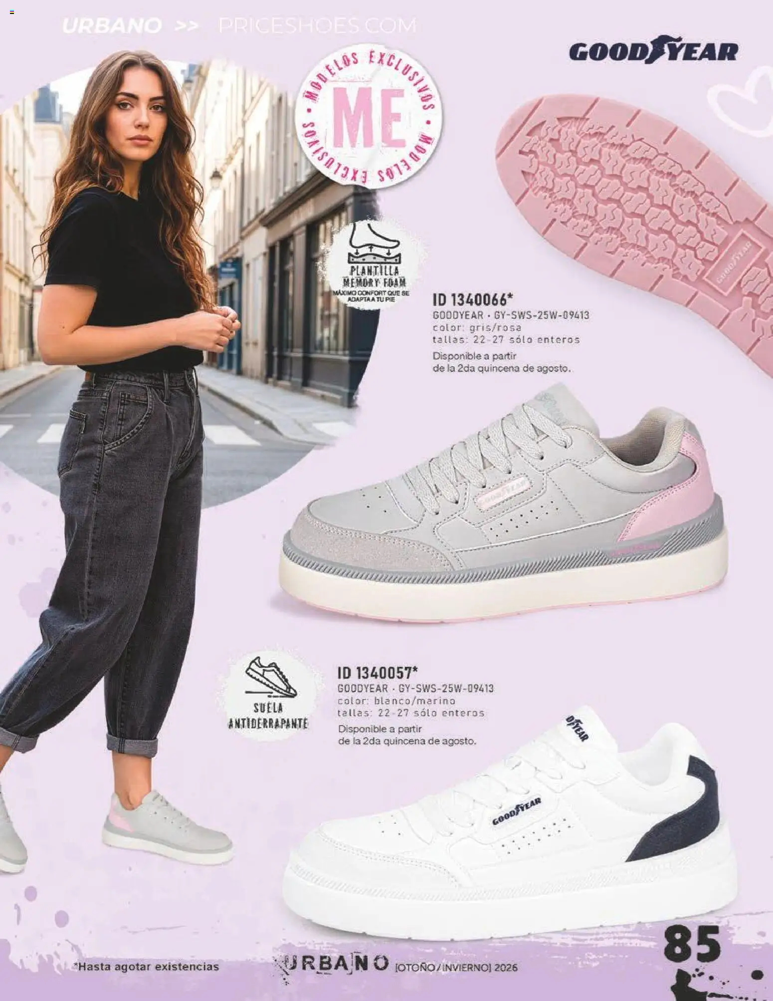 Nuevas ofertas de Price Shoes válidas en toda la República Mexicana desde el 31/07/2026. ¡Encuentra las mejores ofertas en Price Shoes catálogo Urbano! | Página: 85