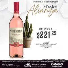 Vista previa de Bodegas Alianza catálogo Viñedos Alianza, nuevo folleto de la tienda, válido en México a partir del 05/10/2026
