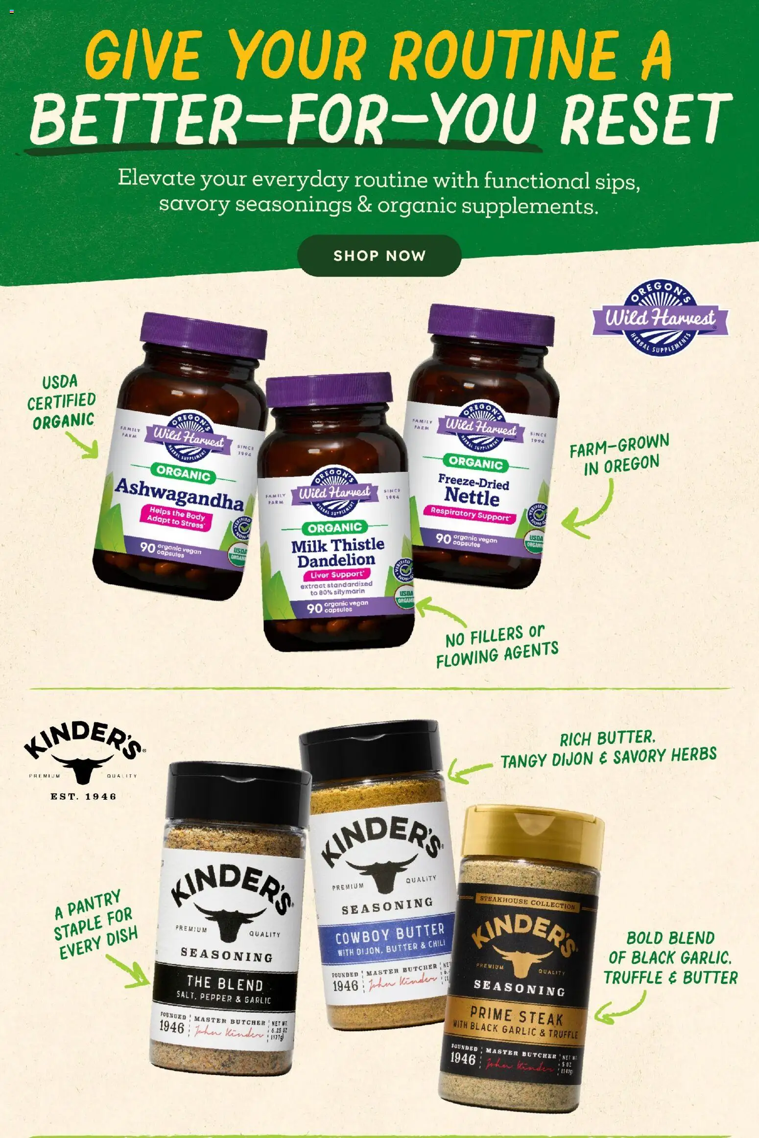 Sprouts Monthly Ad - valid from 08/26/2026 | Page: 6 | Products: Milk, Herbs, Garlic, Ashwagandha