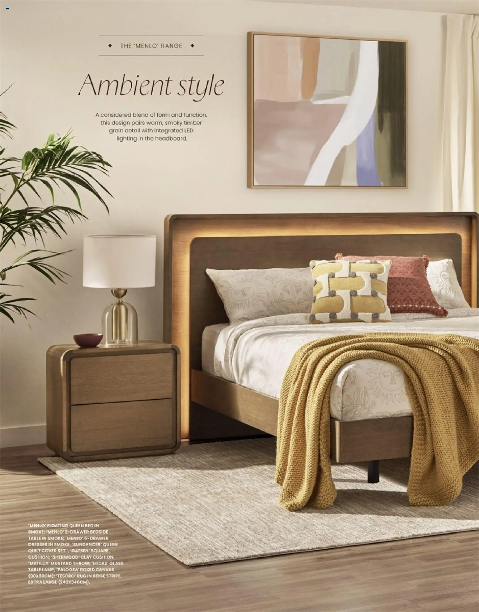 Harvey Norman catalogue - valid from 20.04.2026 | Page: 4 | Products: Bedside table, Table, Lamp, Clay
